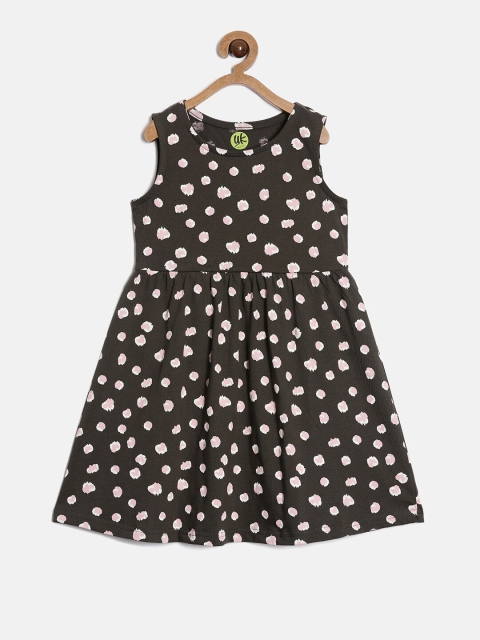 

YK Black Printed Dress