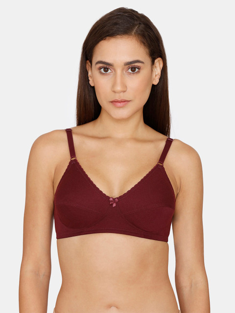 

Rosaline by Zivame Maroon T-shirt Bra