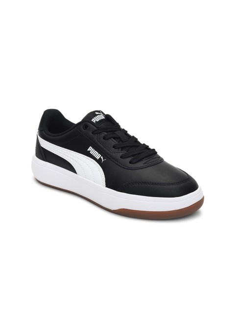 

Puma Women Black Leather Slip-On Sneakers