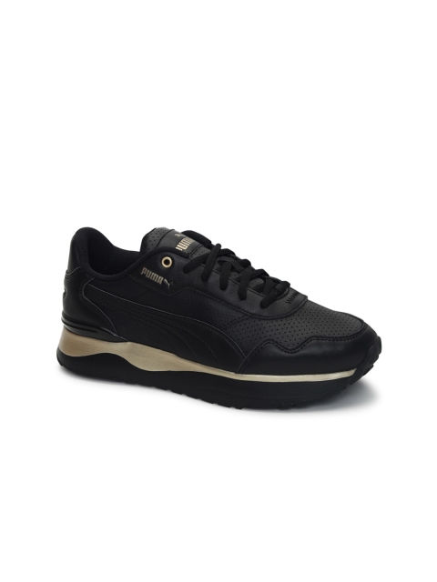 

Puma Women Black R78 Voyage Premium Leather Sneakers