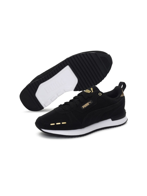 

Puma Women Black R78 Raw Metallics Printed Sneakers