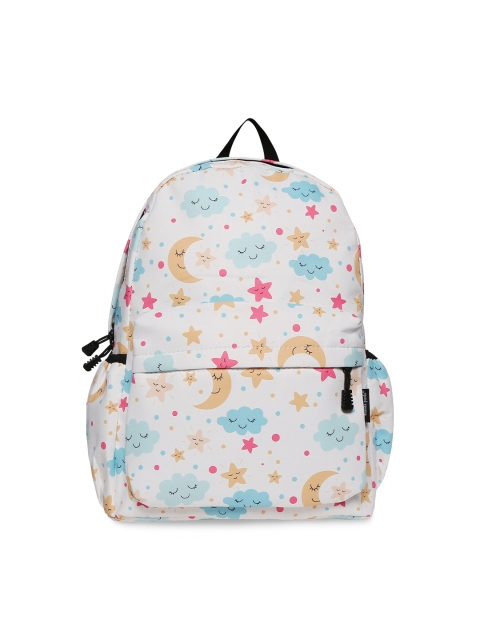 

SATCHEL Women White & Yellow Backpack