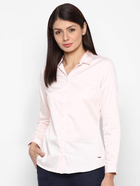 

Allen Solly Woman Pink Formal Shirt