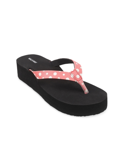 

WALKWAY by Metro Women Pink & White Printed Flatform Heels