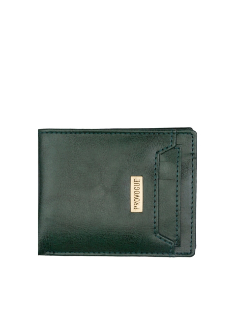 

Provogue Men Green Two Fold Wallet