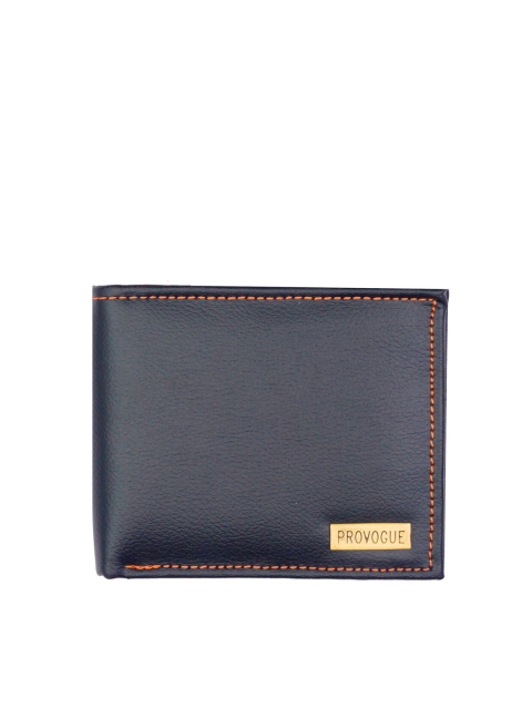 

Provogue Men Navy Blue Two Fold Wallet