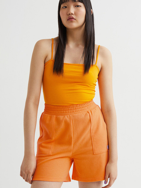 

H&M Orange Cropped Top