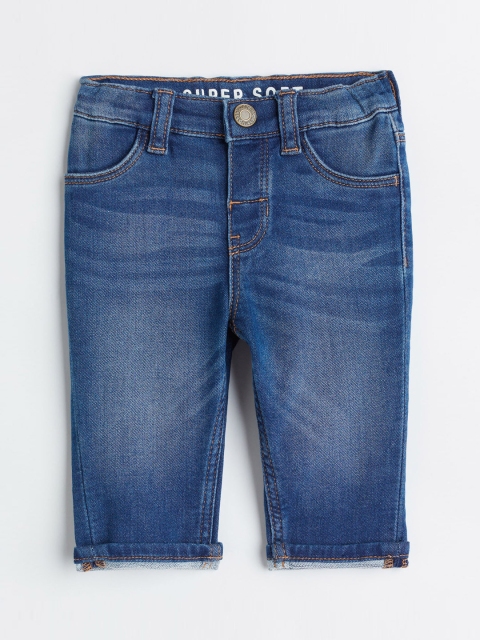 

H&M Boys Blue Super Soft Regular Fit Jeans