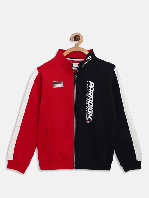 

Octave Boys Red Colourblocked Sweatshirt