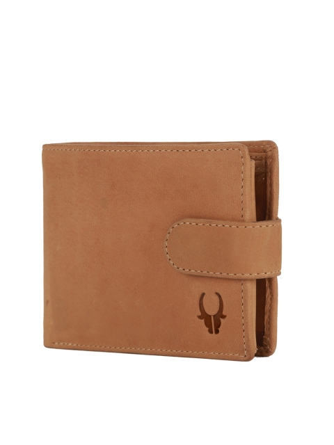 

WildHorn Men Tan Brown Genuine Leather Wallet