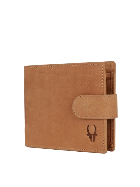 

WildHorn Men Tan Brown Genuine Leather Wallet
