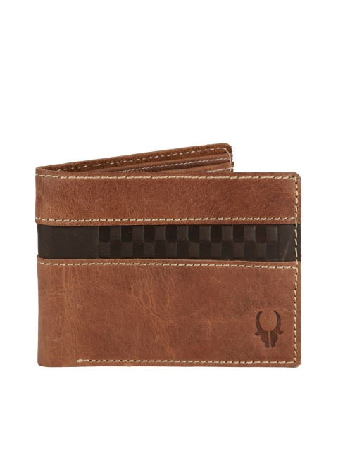 

WildHorn Men Brown Genuine Leather Wallet