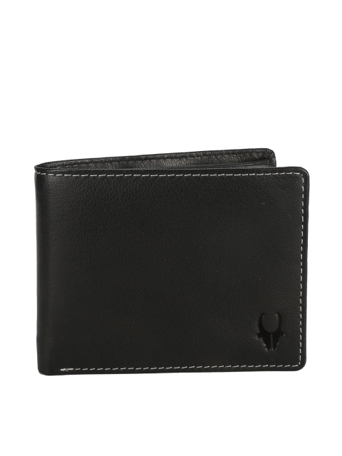 

WildHorn Men Black Genuine Leather Wallet