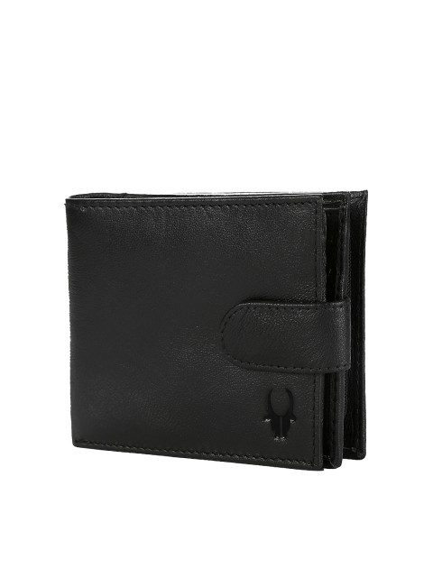 

WildHorn Men Black Genuine Leather Wallet