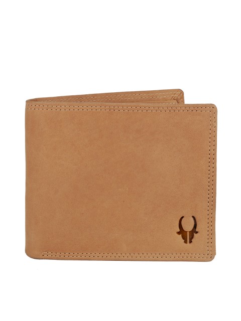 

WildHorn Men Tan Brown Genuine Leather Wallet