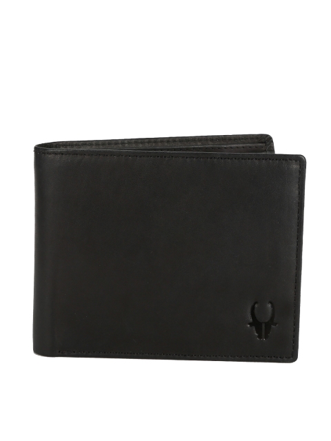 

WildHorn Men Black Genuine Leather Wallet