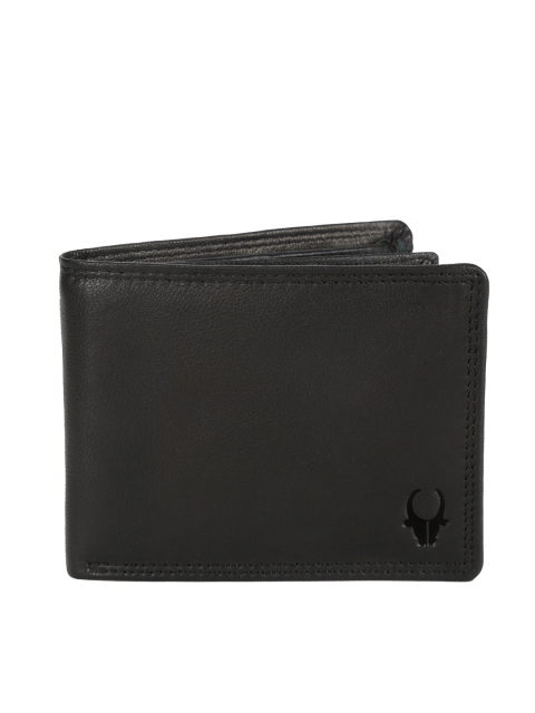 

WildHorn Men Black Genuine Leather Wallet