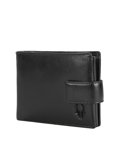 

WildHorn Men Black Genuine Leather Wallet