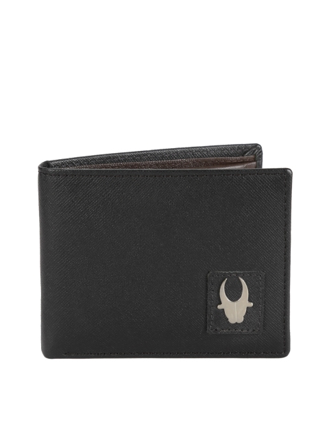 

WildHorn Men Black Genuine Leather Wallet