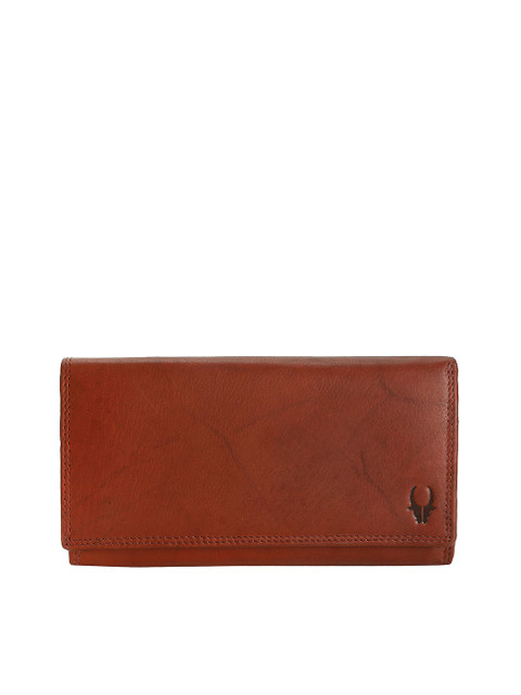 

WildHorn Women Brown Genuine Leather Wallet