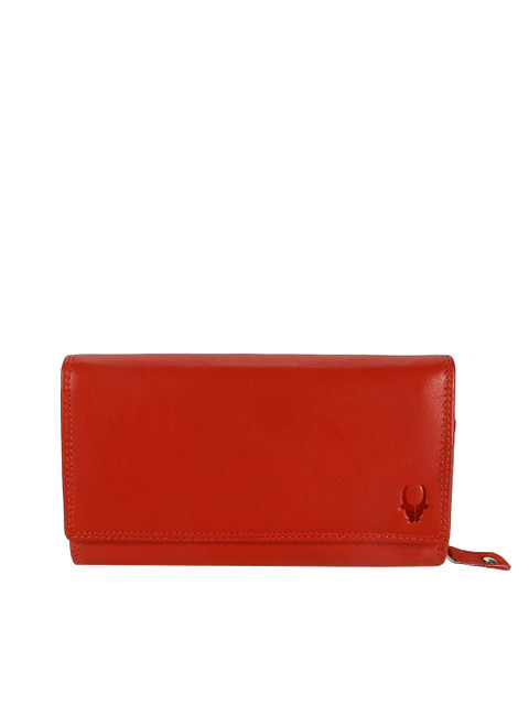 

WildHorn Women Red Genuine Leather Wallet