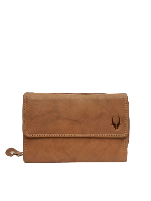 

WildHorn Women Tan Brown Genuine Leather Wallet