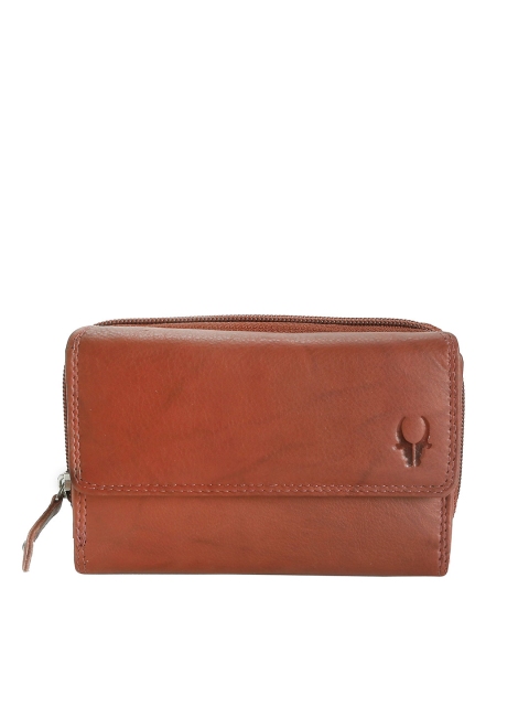 

WildHorn Women Brown Genuine Leather Wallet
