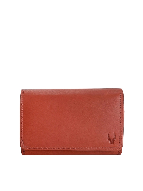 

WildHorn Women Brown Genuine Leather Wallet