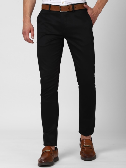 

Peter England Casuals Men Black Skinny Fit Trousers
