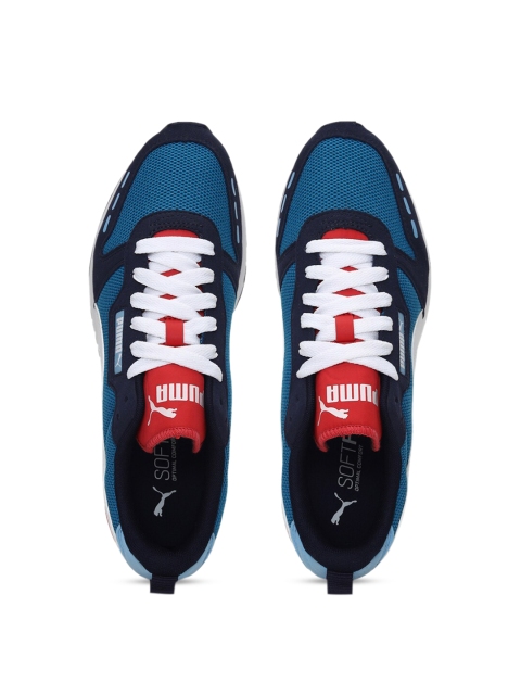 

Puma Men Blue Colourblocked PUMA R78 Sneakers
