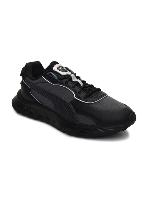 

Puma Men Black Wild Rider Grip LS Sneakers