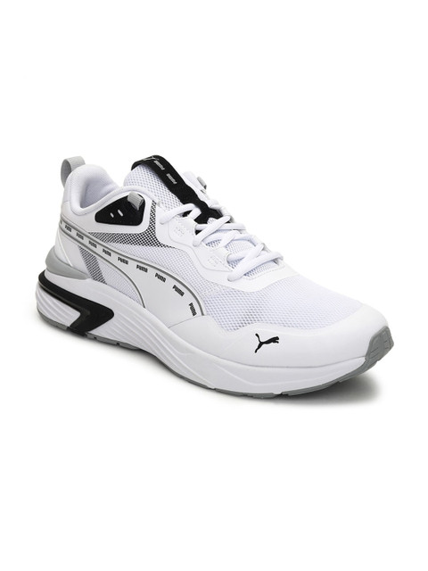 

Puma Men White Printed Supertec Signature Sneakers