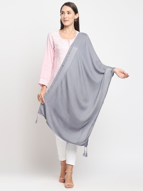 

Get Wrapped Women Grey Scarf