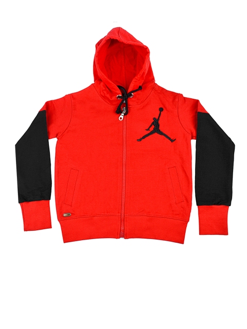 

GKIDZ Boys Red & Navy Hooded Sweatshirt with Embroidered Detail
