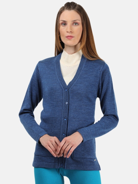 

Monte Carlo Women Blue Cardigan