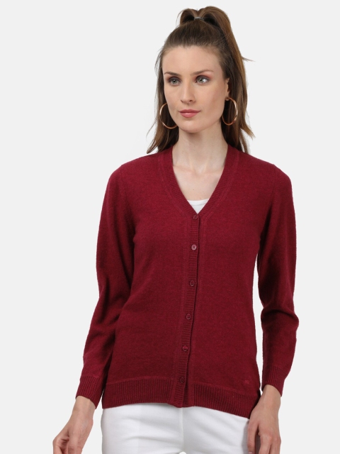 

Monte Carlo Women Red Cardigan