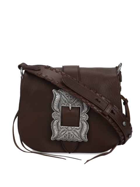 

Polo Ralph Lauren Brown Leather Sling Bag