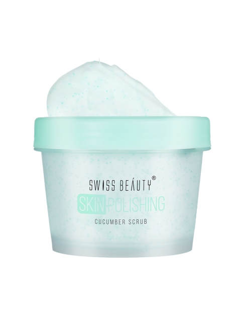 

SWISS BEAUTY Skin Polishing Cucumber Face Scrub 100g, Green