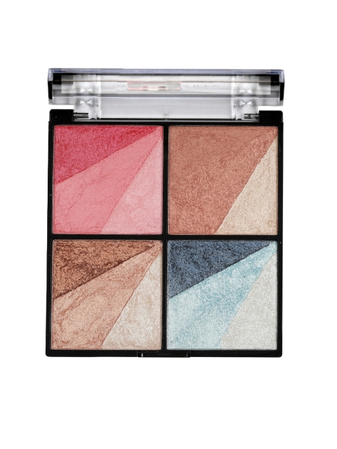 

SWISS BEAUTY Multi Purpose Eyeshadow Blusher Highlighter & Bronzer Palette - Shade 3