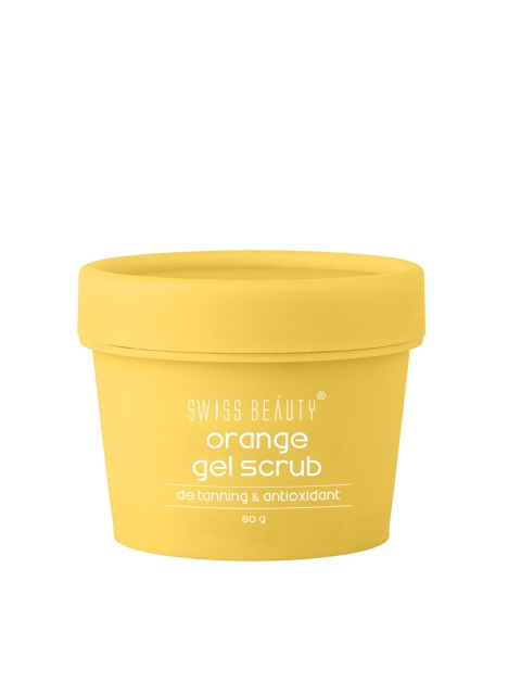 

SWISS BEAUTY Orange Gel Scrub - De-Tanning & Antioxidant - 80 g