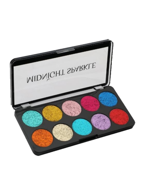 

SWISS BEAUTY Midnight Sparkle Glitter Eyeshadow Palette - 1, Multi