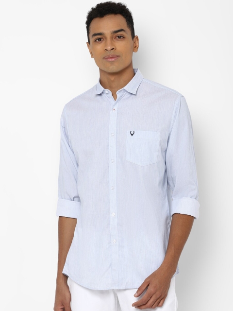 

Allen Solly Men Blue Slim Fit Casual Shirt
