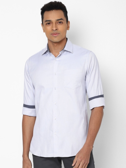 

Allen Solly Men Blue Slim Fit Casual Shirt