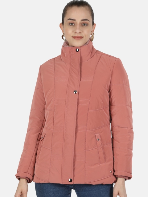 

Monte Carlo Women Maroon Lightweight Longline Puffer Jacket