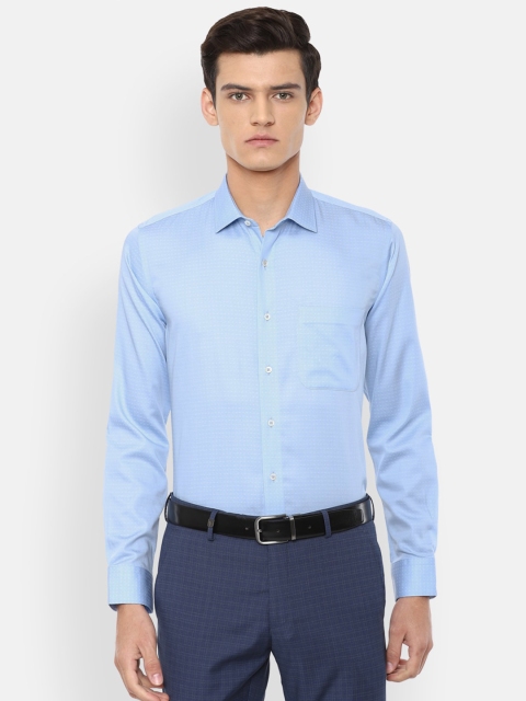 

Van Heusen Men Blue Slim Fit Formal Shirt