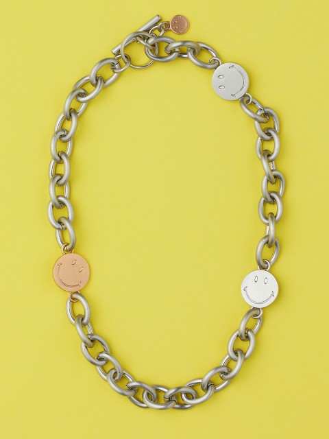 

H&M Men Silver-Toned Necklace
