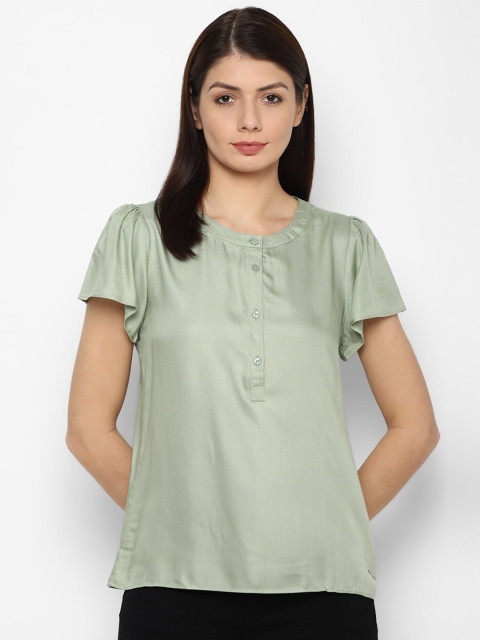 

Allen Solly Woman Green Top