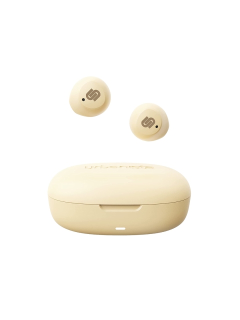 

urbanista Cream Coloured Bluetooth 5.2 TWS Earbuds, in Ear Mini Wireless Headphones with Mic