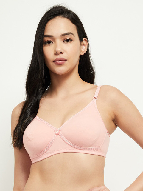 

max Peach-Coloured Bra Lightly Padded