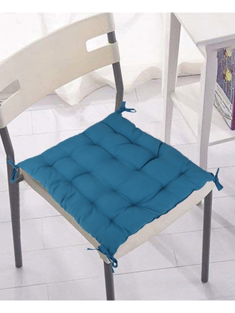 

Clasiko Blue Solid Clasiko Premium Quality Chair Pad